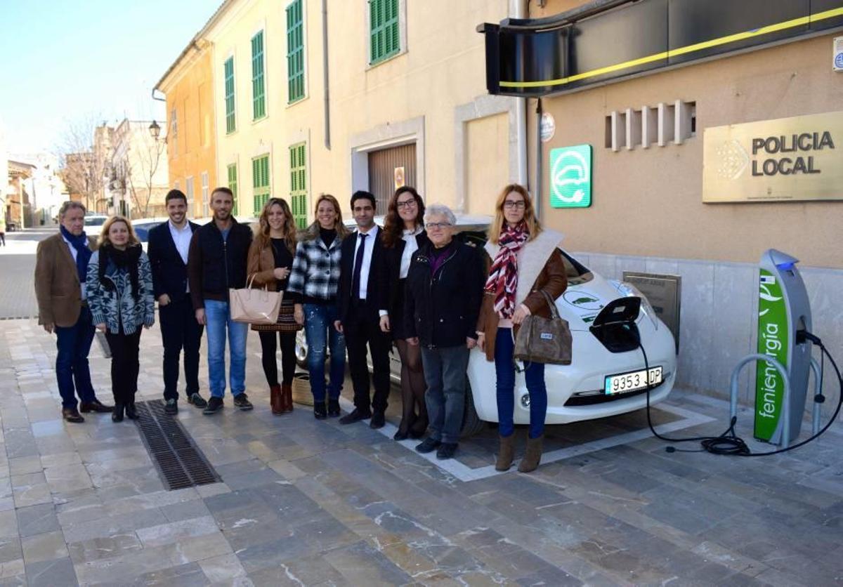 Puntos de carga de vehículos eléctricos