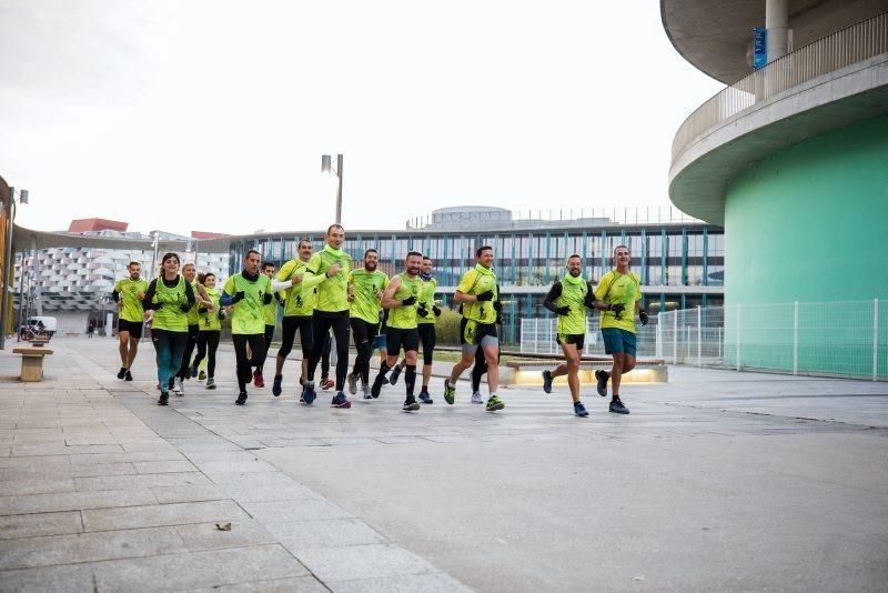 Los componentes de Run&Fun preparan la maratón de Valencia