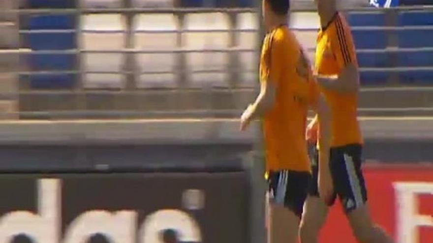 Cristiano Ronaldo y Marcelo entrenan con el grupo