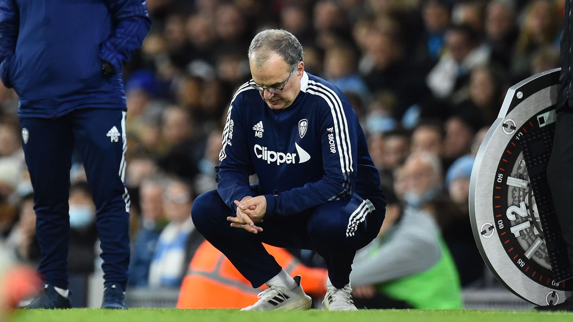 Marcelo Bielsa en la derrota por 7-0 frente al City | EFE