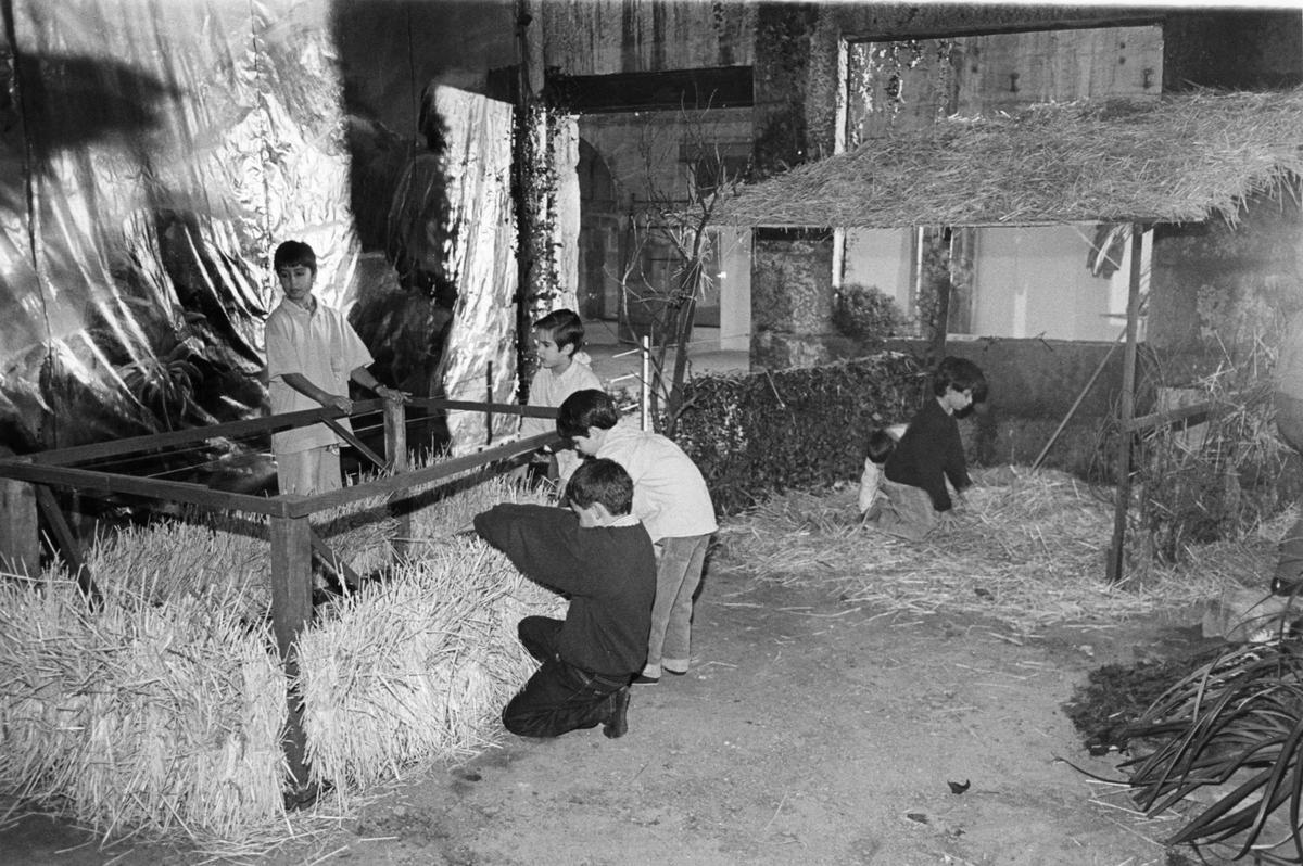 Los arriesgados belenes vivientes de las navidades pasadas