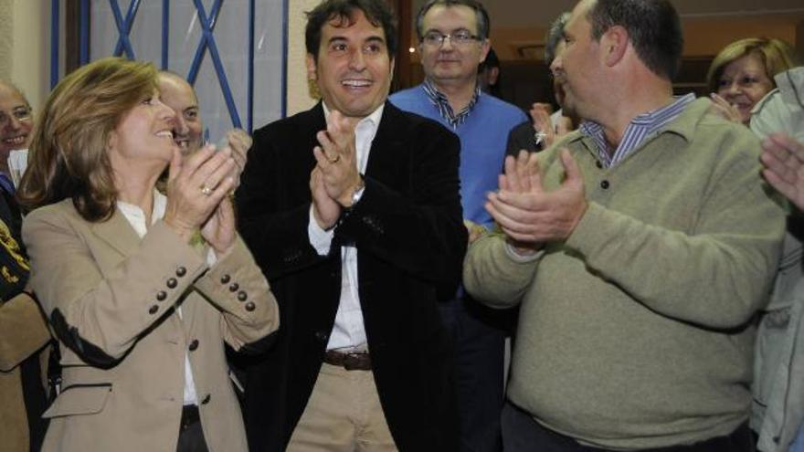 Carlos Delgado y José Ramón Bauzá acudieron al recuento de votos.