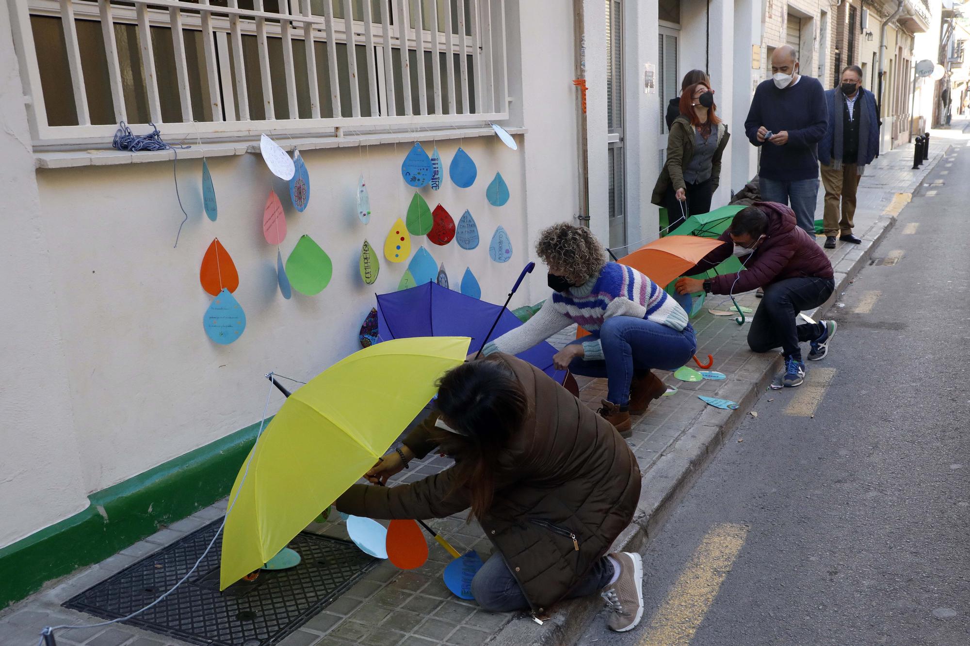 Pluja de desitjos pel Dia de la Pau