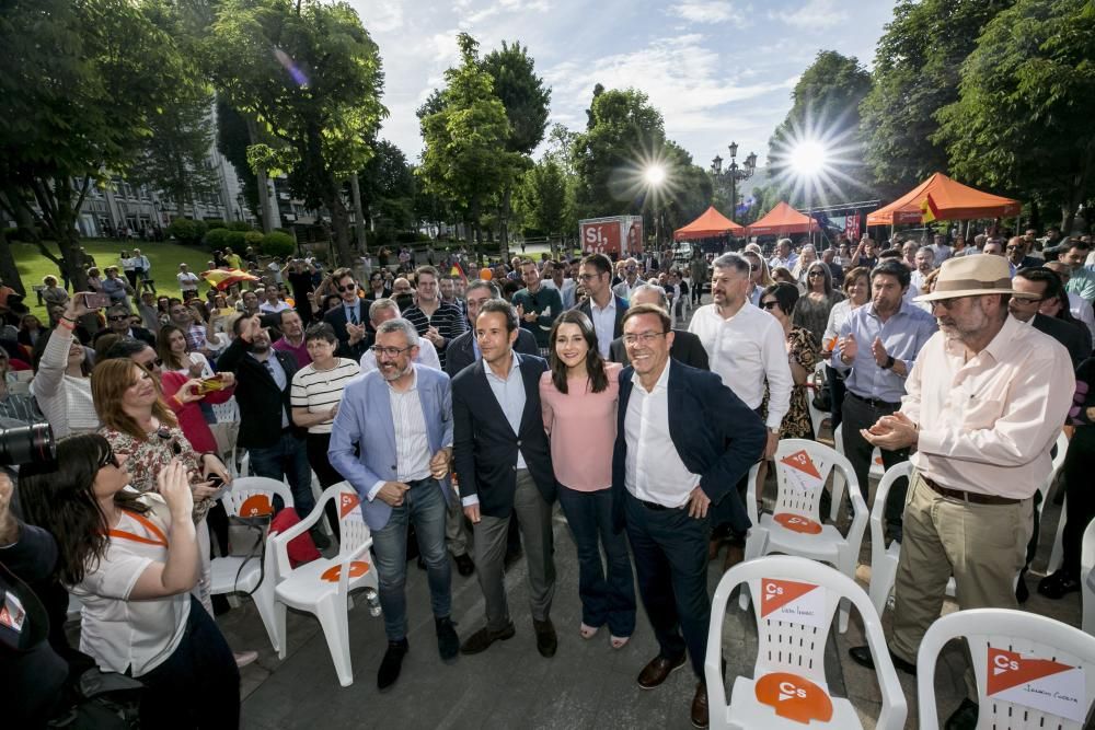 Inés Arrimadas, Ciudadanos, en Oviedo