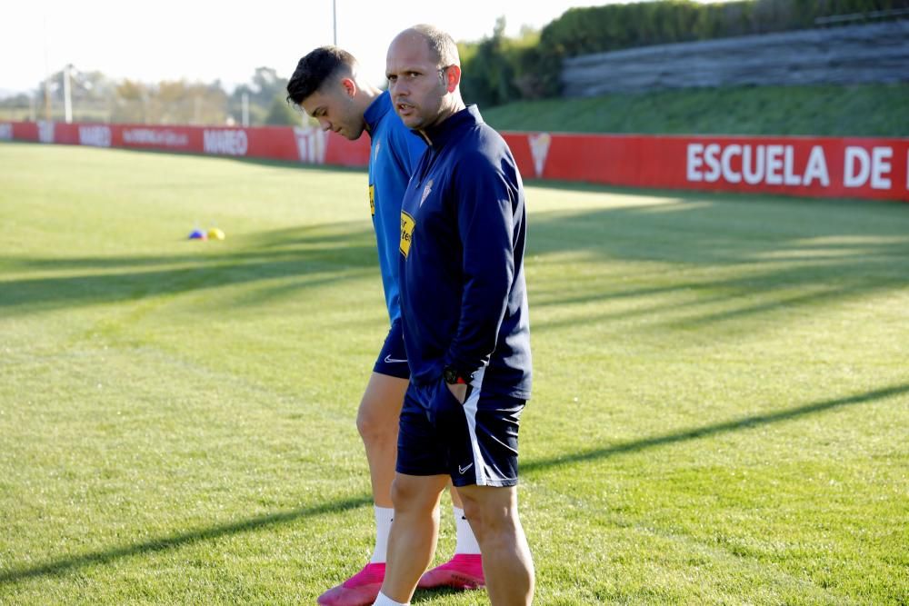 El Sporting, con la plantilla de Vesuvius