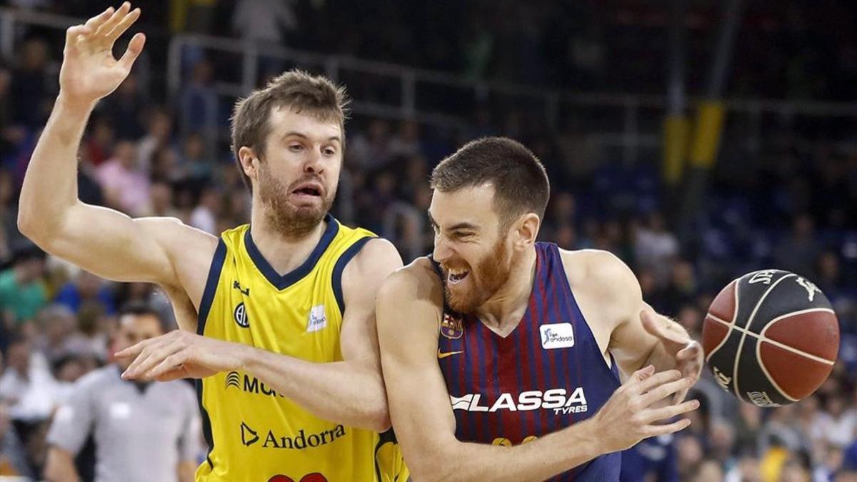 Víctor Claver y John Shurna, esta temporada en el Palau