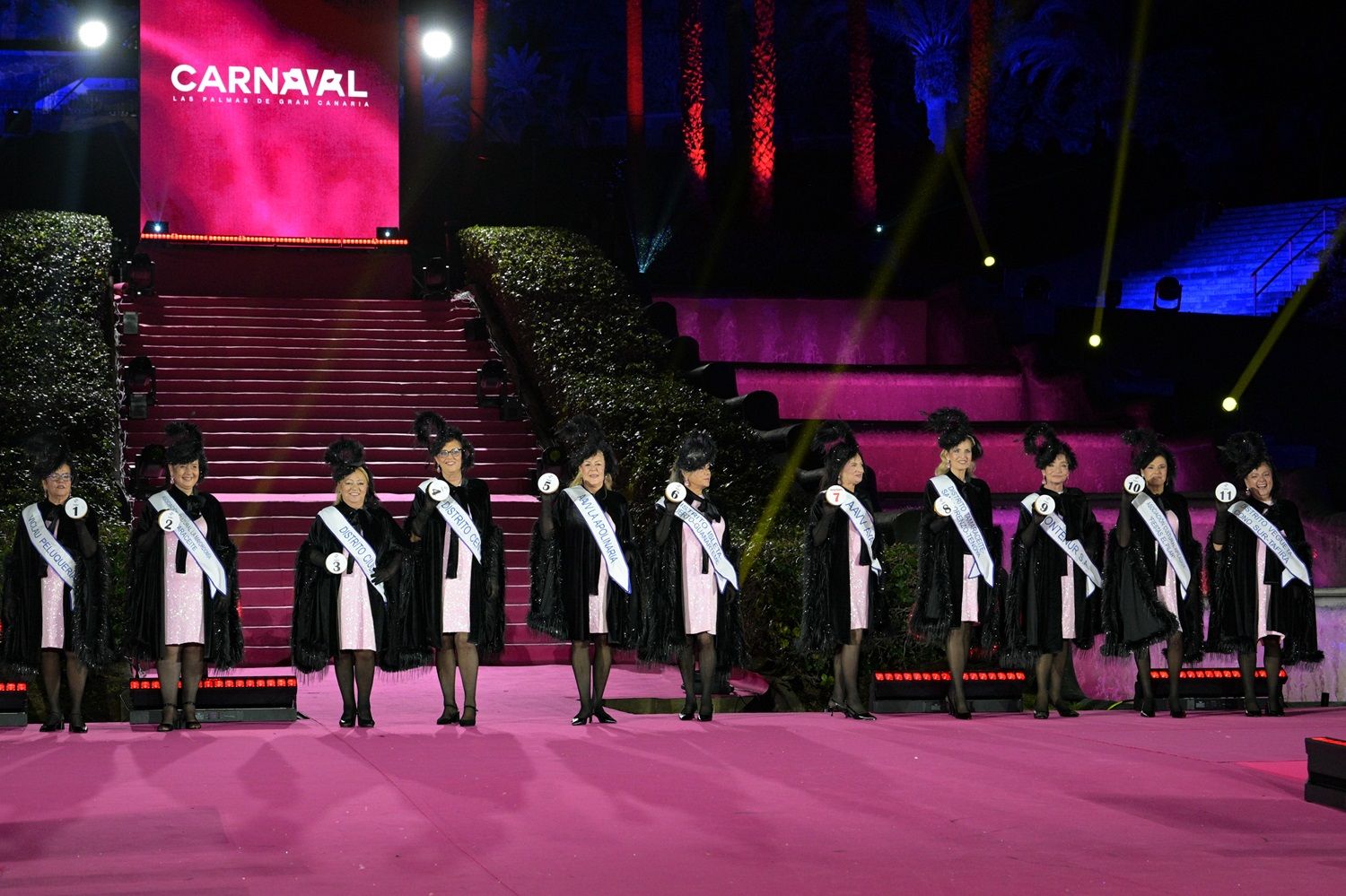 Gala de presentación los 54 aspirantes al Trono Infantil, Gran Dama, Reina Adulta y Drag Queen