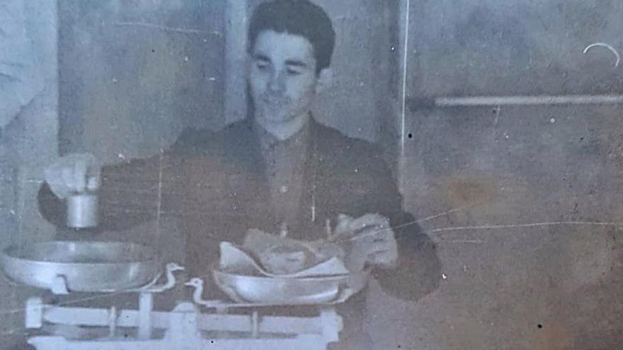 Florentino Álvarez, en una imagen de su juventud. | R. F. O.