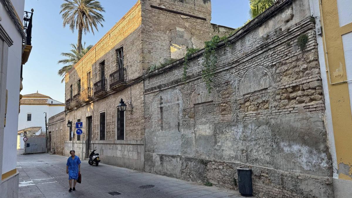 Ubicación donde se constrirán apartamentos turísticos, en la Cuesta del Bailío.