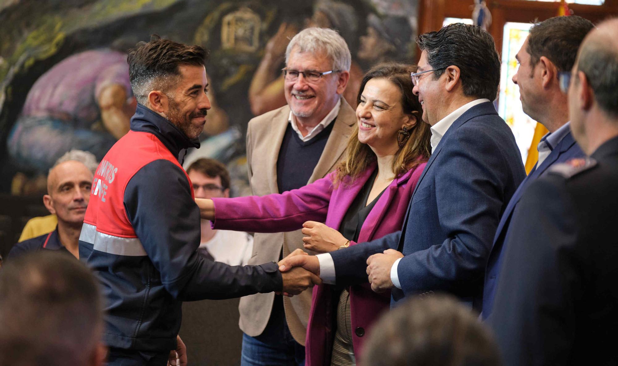 Incorporación de 10 nuevos bomberos y jefes de zona del Consorcio de Bomberos de Tenerife