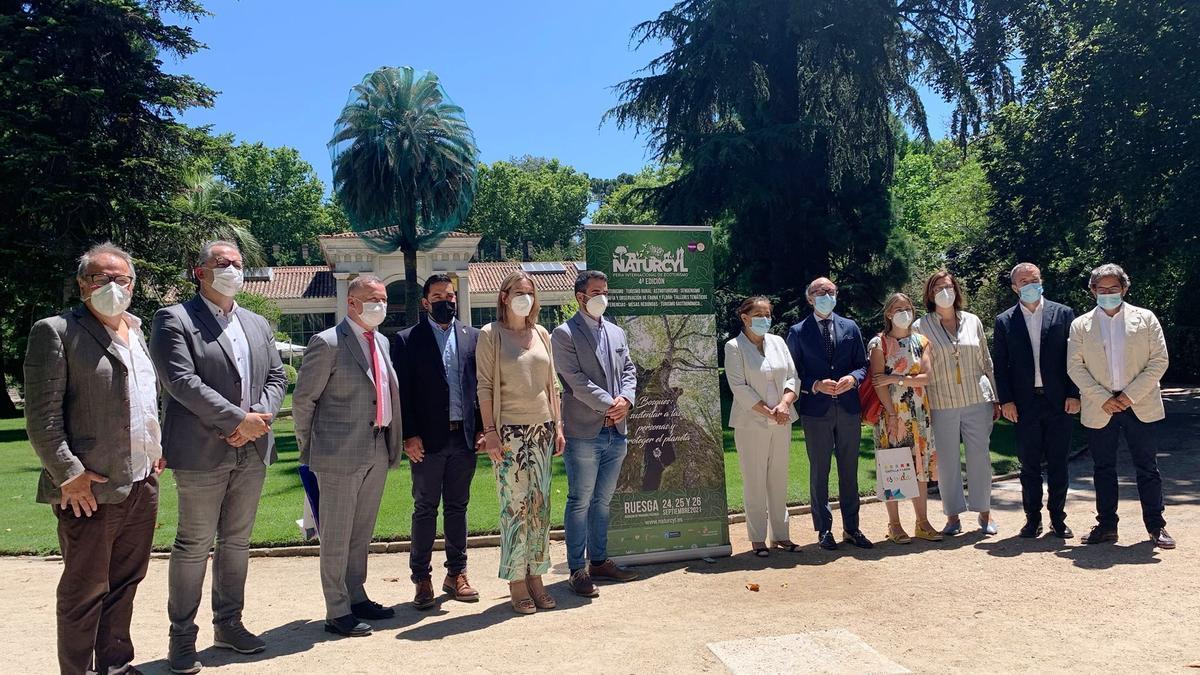 Presentación de la Feria Naturcyl con representación zamorana.