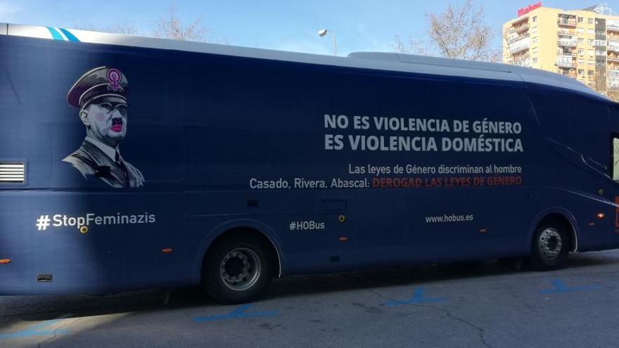 L&#039;autobús antifeminista d&#039;Hazteoir