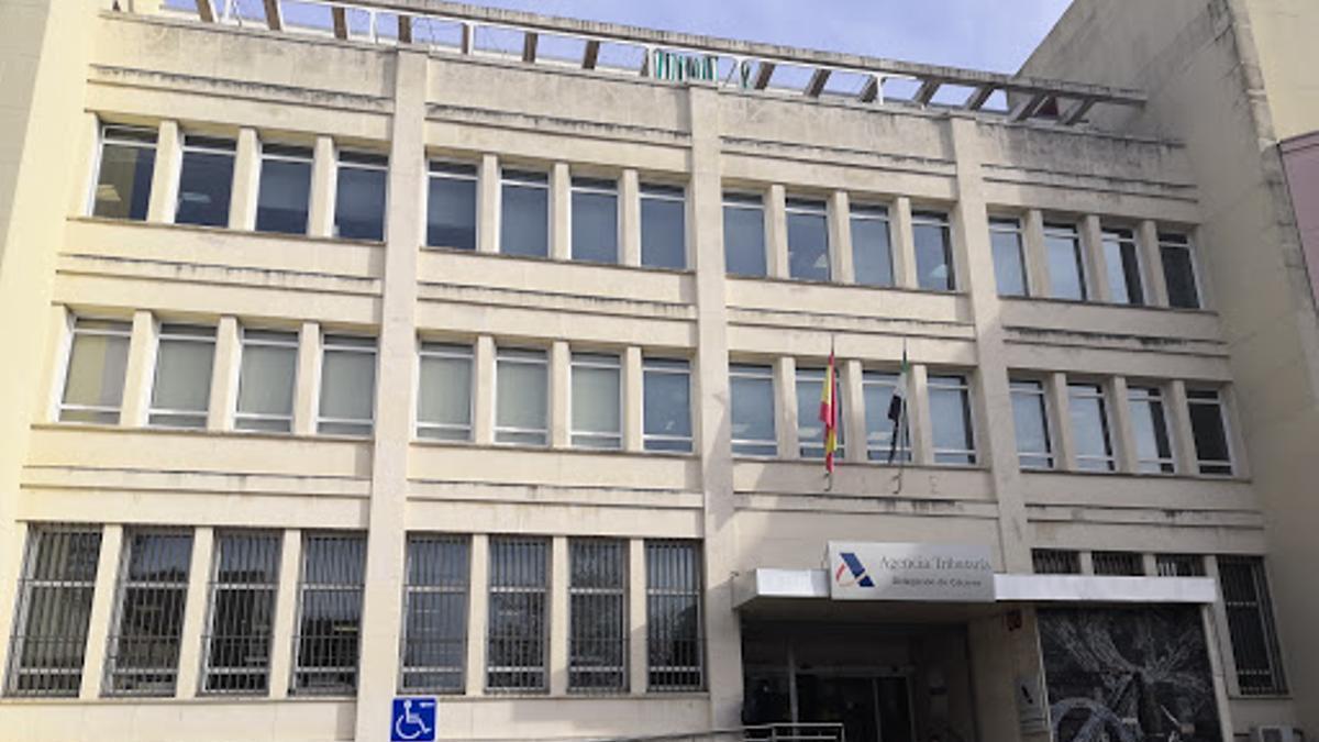 Agencia Tributaria de Cáceres.