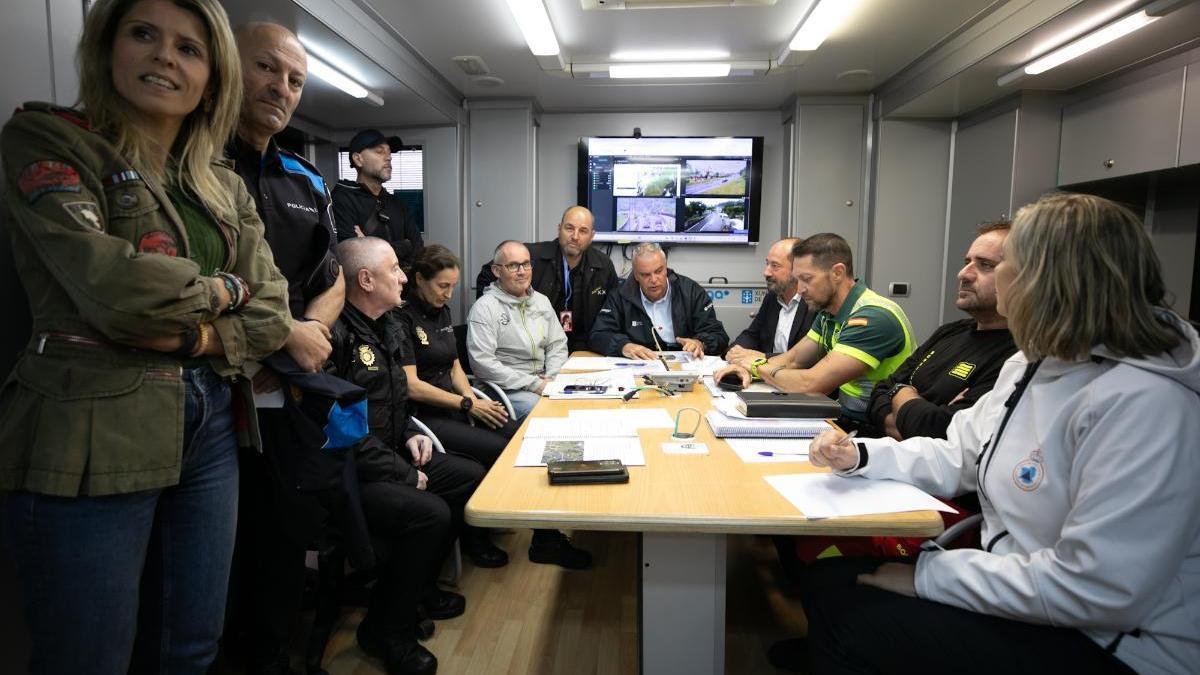 el operativo de la Policía Nacional para blindar O Son do Camiño
