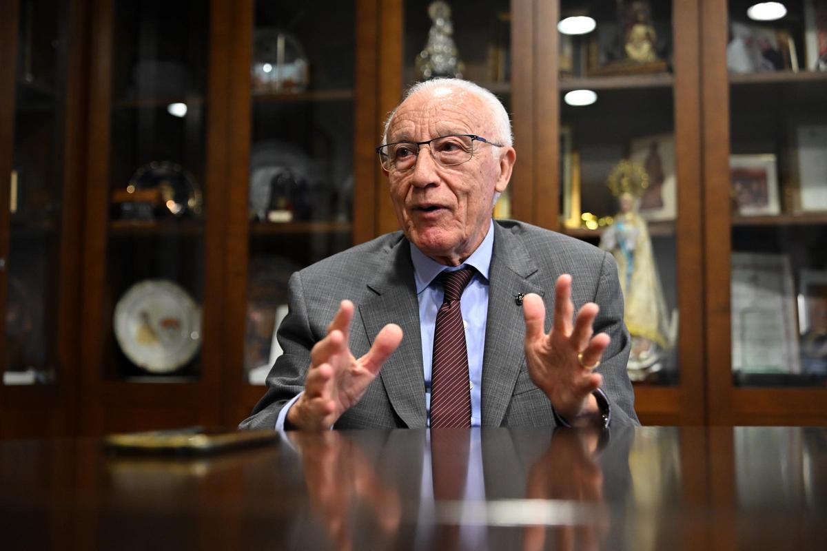 El presidente del Patronato del Misteri d'Elx, Francisco Borja