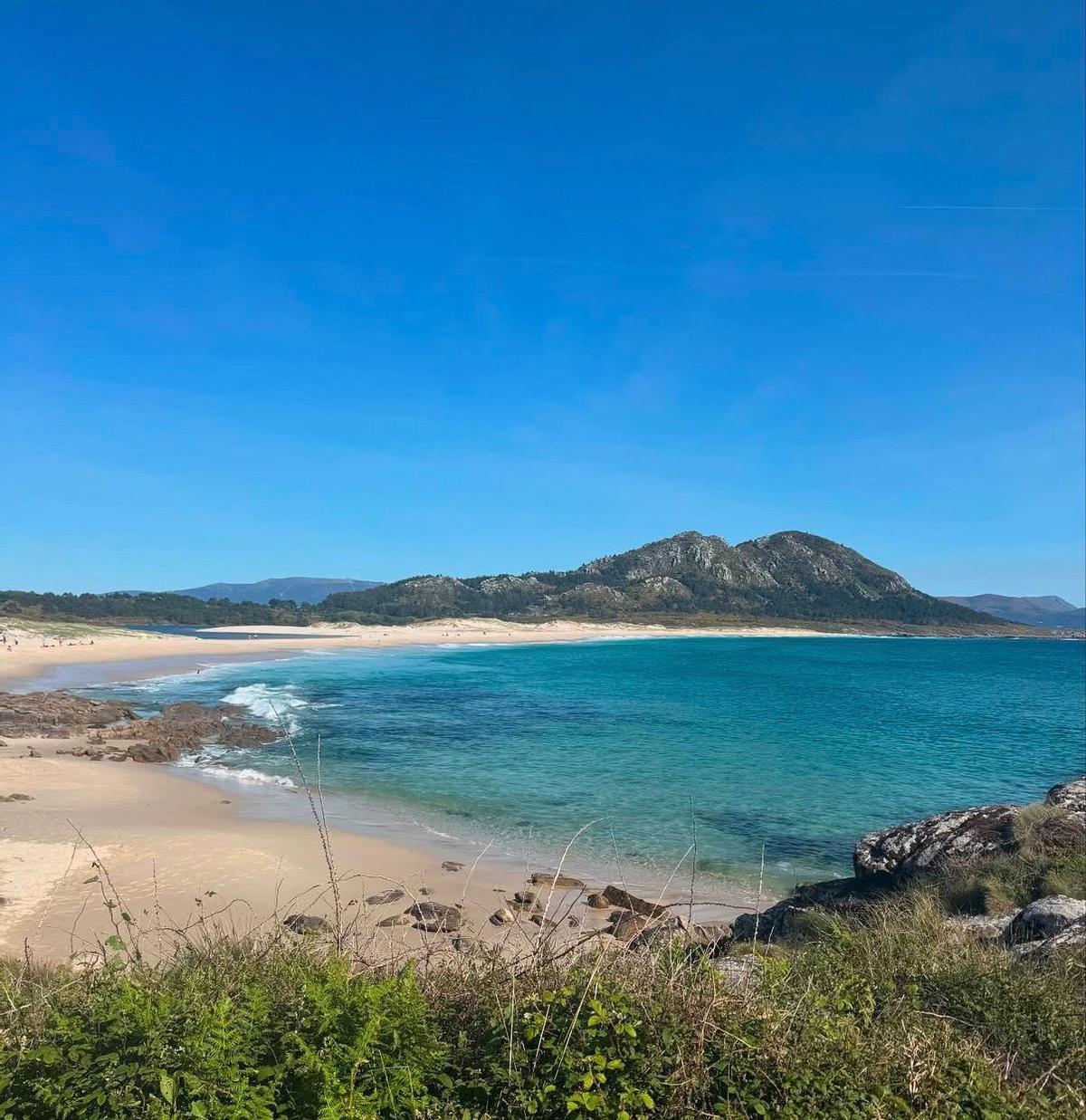 Playa de Area Maior, en la Costa de la Muerte de Galicia