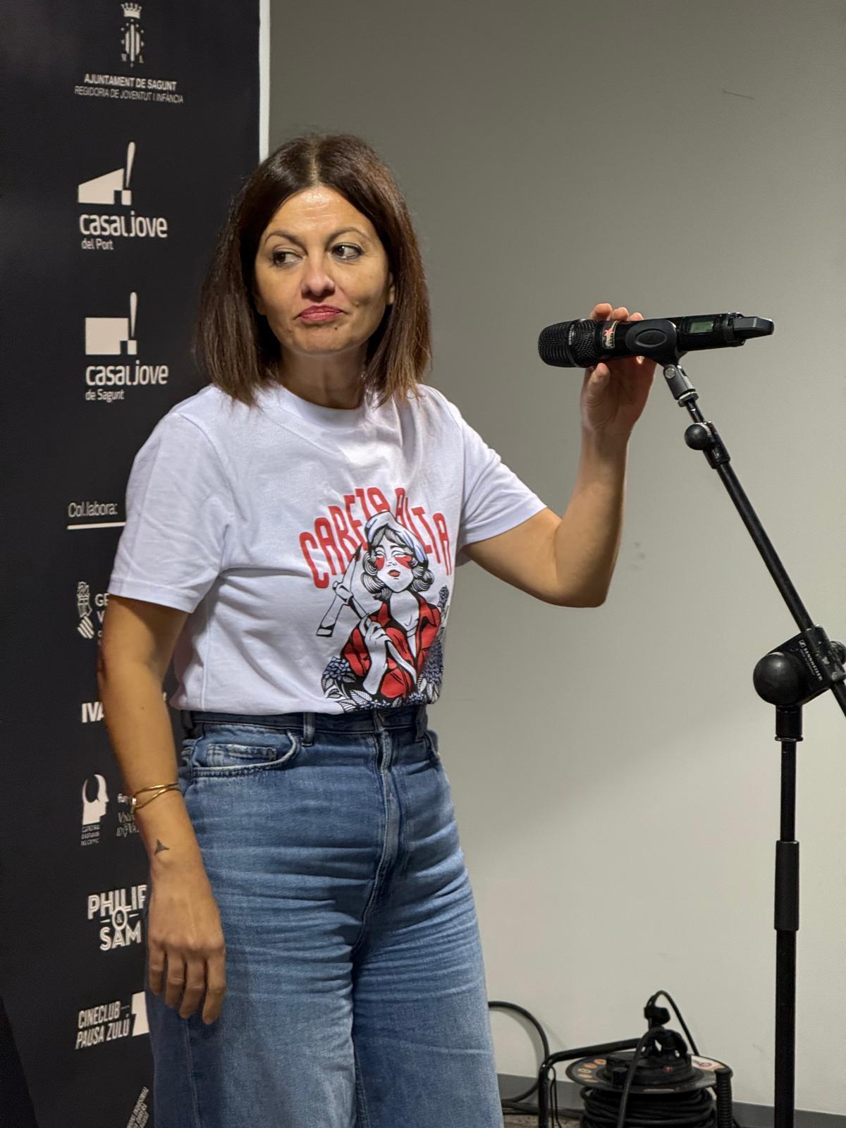 La ministra, en su intervención.