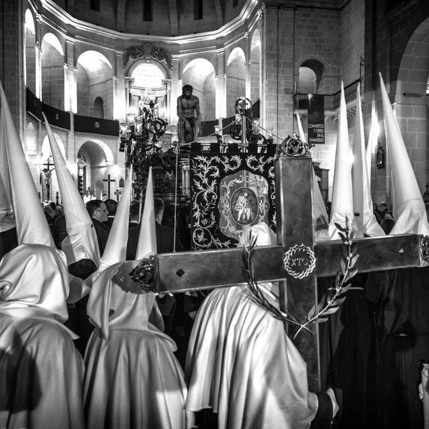 Acto de la hermandad de la Humildad y Paciencia