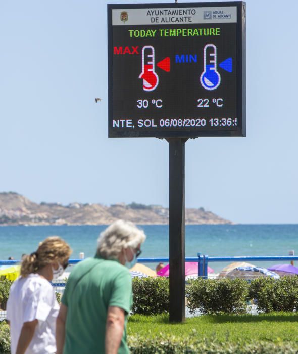 La segunda ola de calor del verano trae un fin de semana tórrido