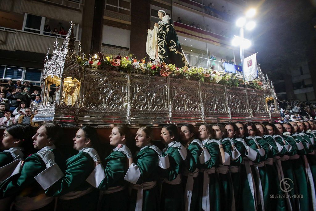 Las imágenes de la procesión de Viernes Santo en Lorca (II)