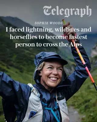 Sophie Woods (42 años) dejó la ciudad para vivir en la montaña: "Nos mudamos a una autocaravana y dejamos Londres"