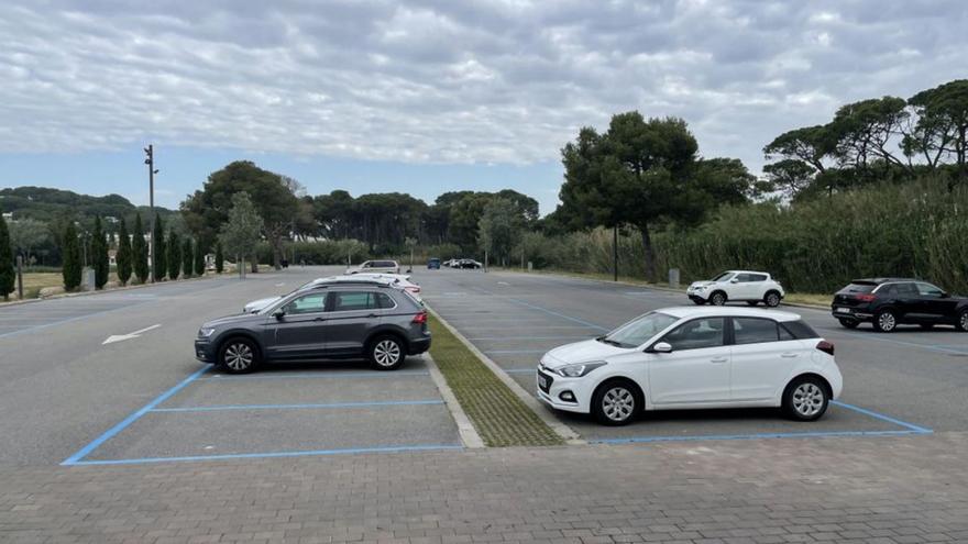 L’aparcament a tocar les platges d’Empúries de l’Escala serà zona blava