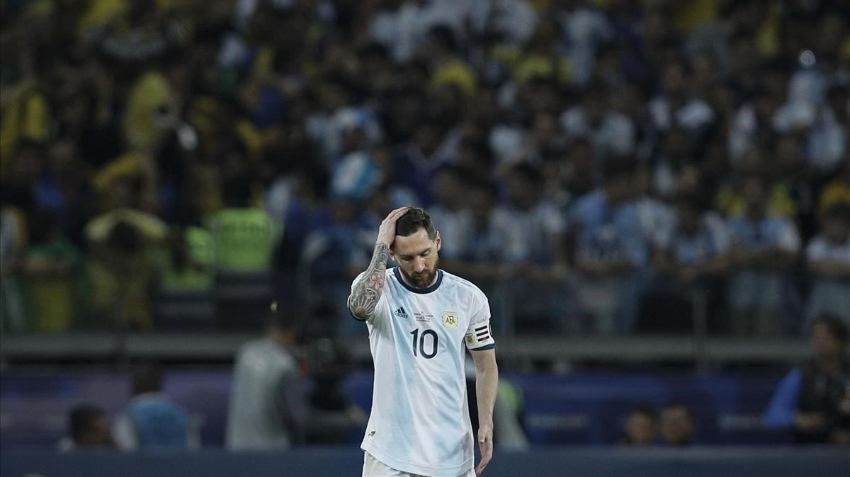marcosl48912581 argentina s lionel messi reacts during a copa america semifi190703180911 marcosl48912581 argentina s lionel messi reacts during a copa america semifi190703180911