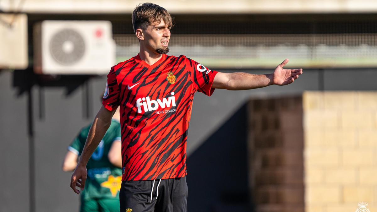 Pau Mascaró, futbolista del Mallorca juvenil de División de Honor