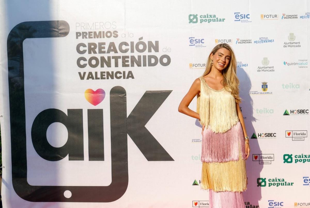 Aitana Soriano, premiada en la Categoría Influencer del Año.