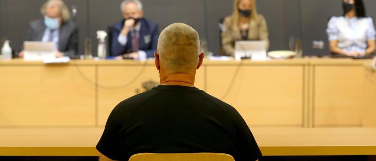 Siugzda Daivaras en el juicio por el secuestro de la familia Bolaños.