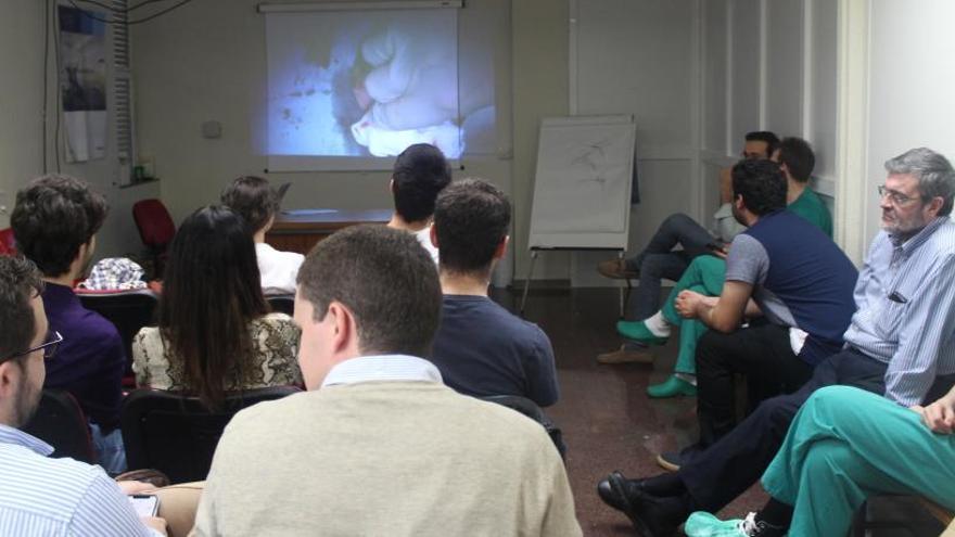 Un momento del curso celebrado en el Hospital General de Alicante