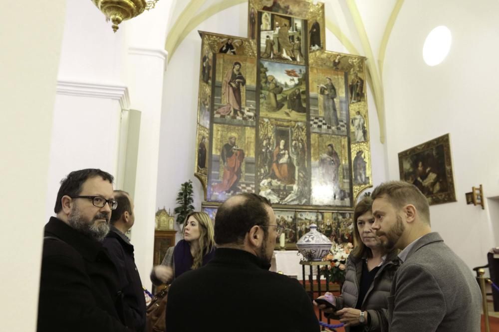 El retablo es el conjunto pictórico más importante de Ibiza