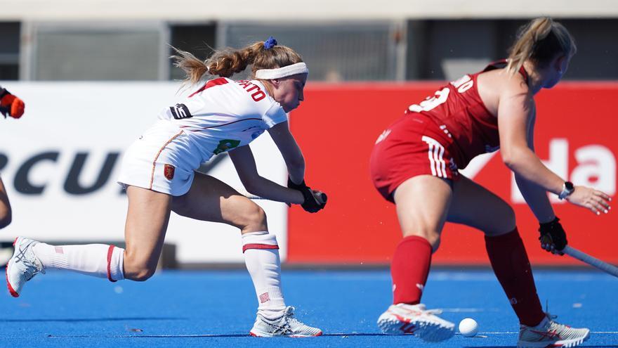 Gran victoria del equipo español femenino ante Inglaterra (2-0) en el Torneo Centenario