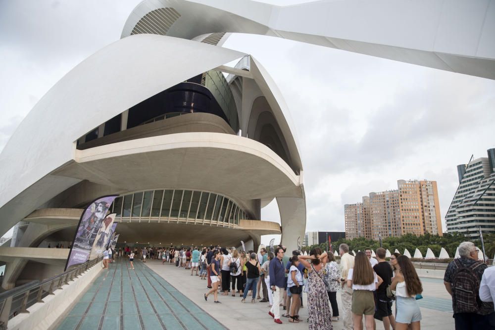 Jornada de puertas abiertas en el Palau de les Arts