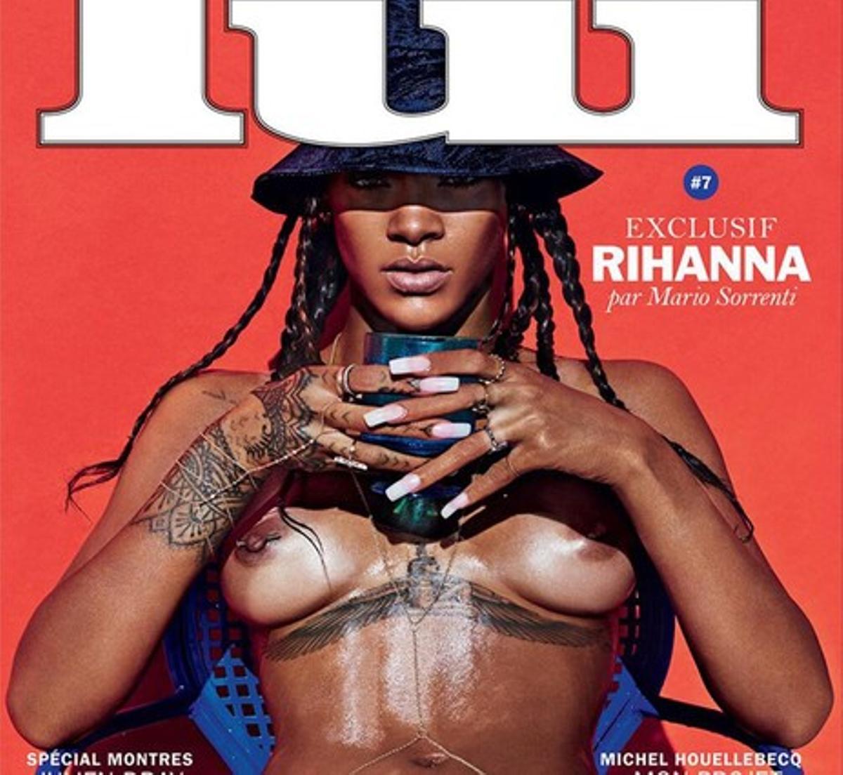 Instagram censura unas fotografías de Rihanna desnuda