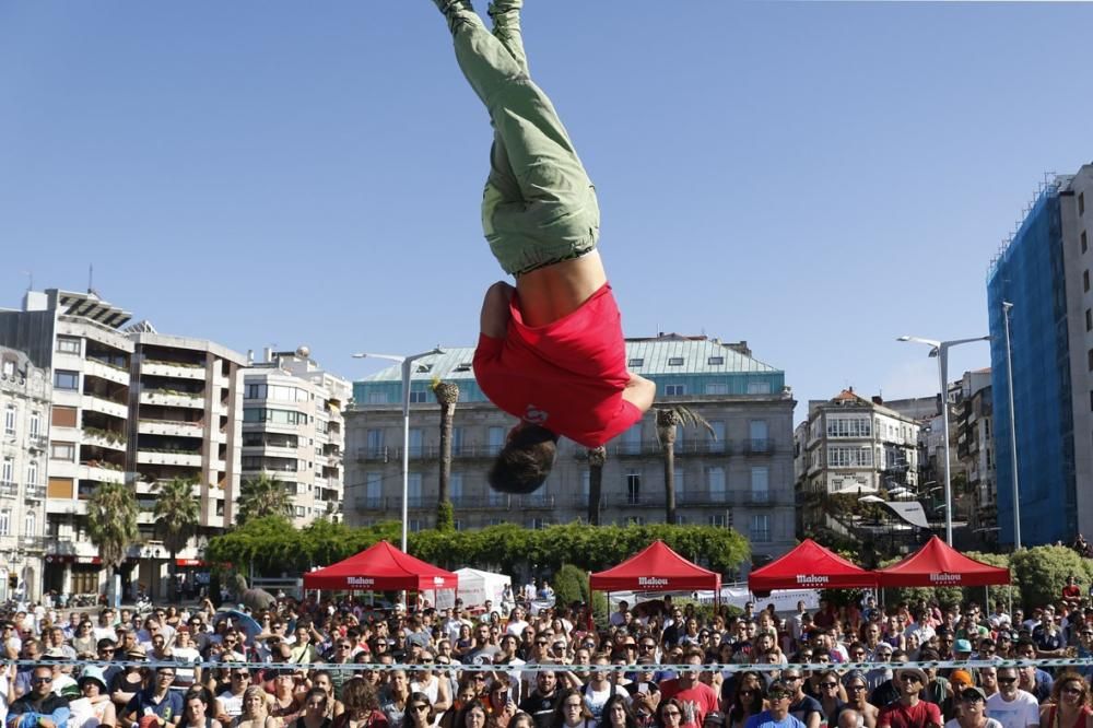 El cierre del Vigo Street Stunts desafía la gravedad