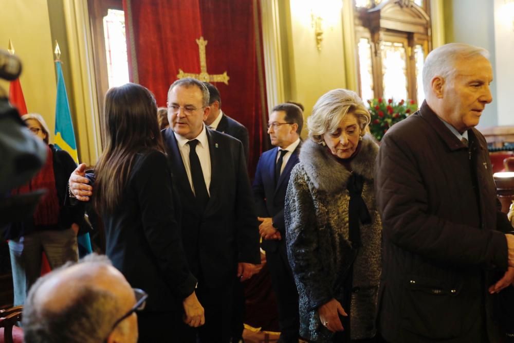 Muere Vicente Álvarez Areces: Capilla ardiente en la Junta del Principado