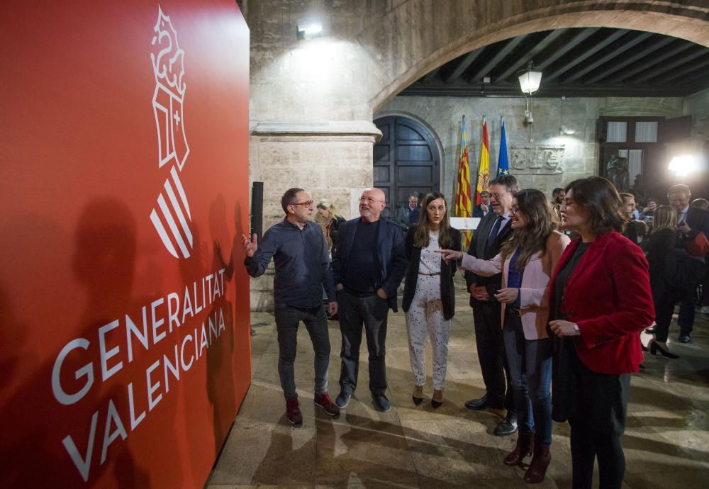 Presentación de la nueva imagen de la Generalitat Valenciana