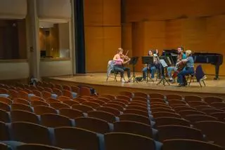 Profesores de la ROSS interpretan el Quintento para piano de Granados y Franck en el último concierto del ciclo
