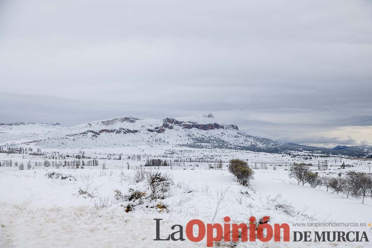 La comarca del Noroeste ofrece una estampa invernal