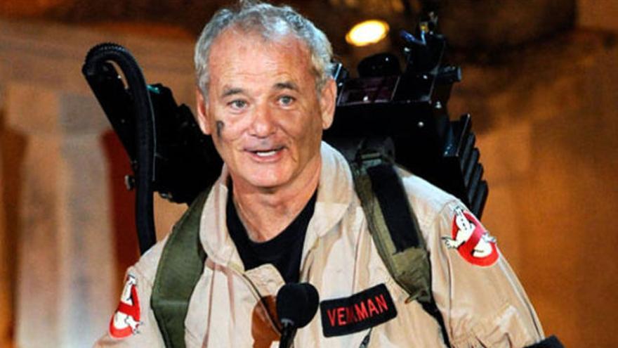 El actor Bill Murray en una de las entregas de &#039;Cazafantasmas&#039;