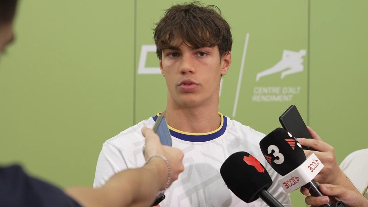 EUROPEOS DE NATACIÓN | Entrevista a Luca Hoek: «Mi ídolo es Popovici»