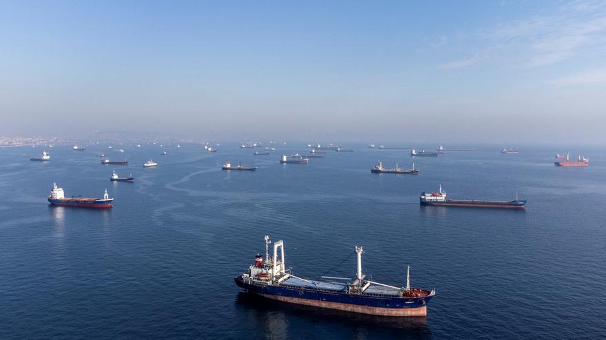 Los tres primeros barcos con cereal salen de Ucrania hacia Estambul pese a la negativa rusa