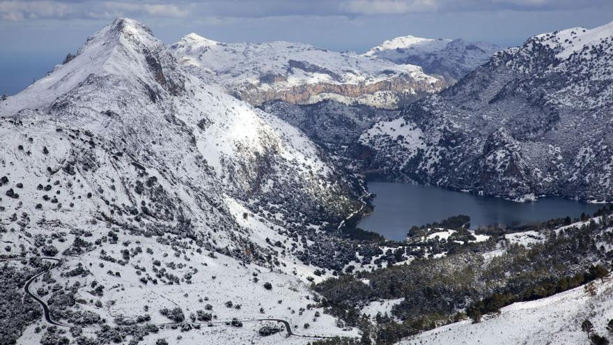 Klima-Rekorde und Schnee als Handelsware: Als es auf Mallorca noch richtig schneite