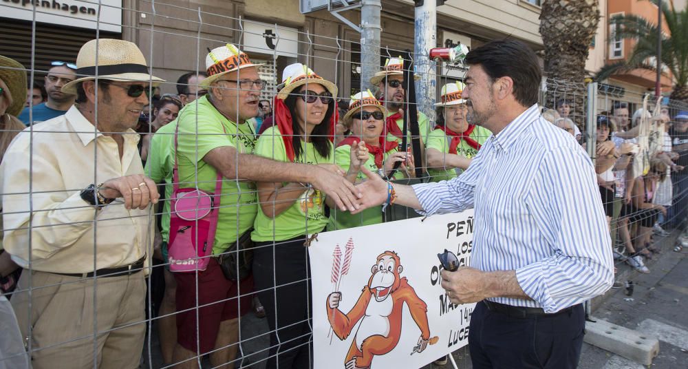 Hogueras 2019: Luceros calienta con la primera mascletà dentro de concurso.