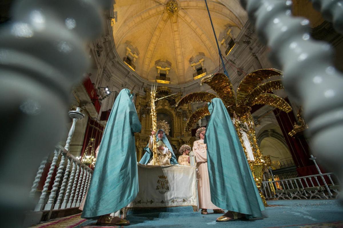 La tramoya alta y el Misteri d'Elx