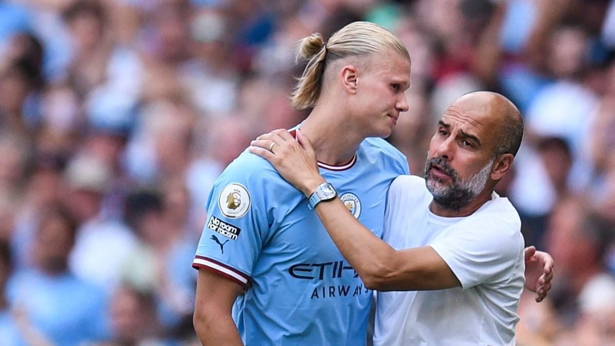 Pep Guardiola podría dar descanso a un Haaland todavía tocado