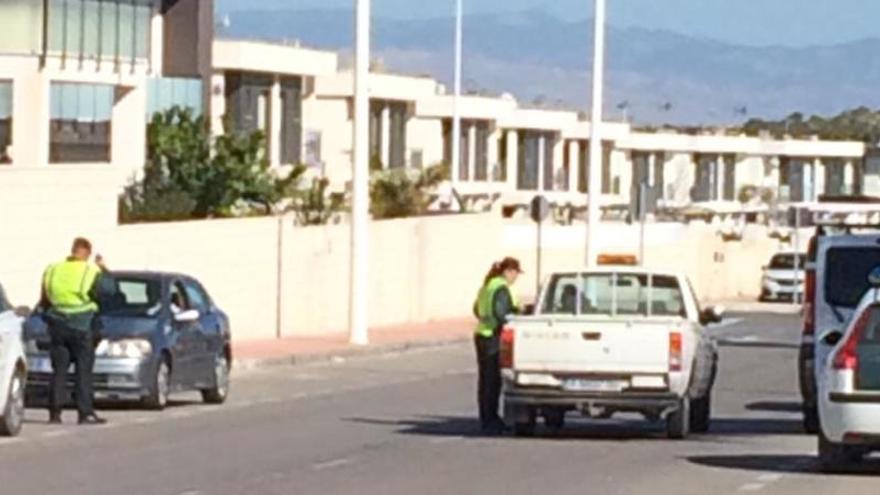 Controles de la Guardia Civil hoy martes en la zona