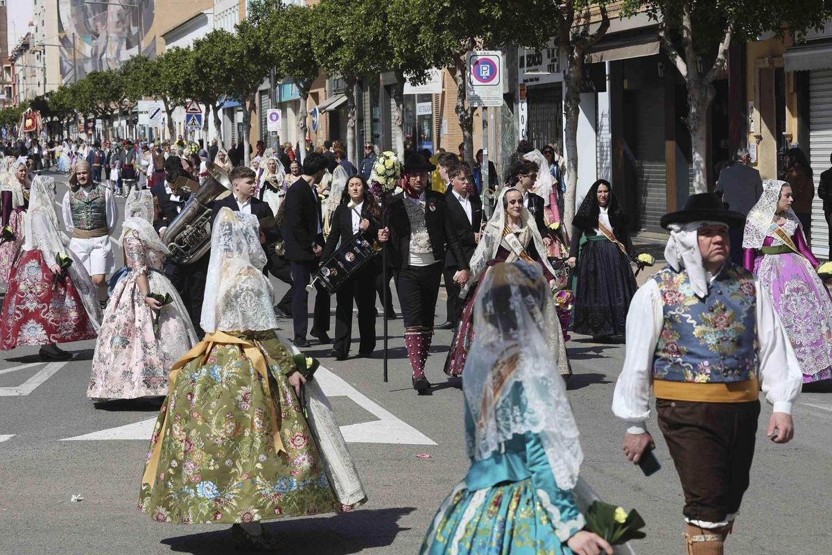 Las imágenes que ha dejado la Ofrenda del Port de Sagunt