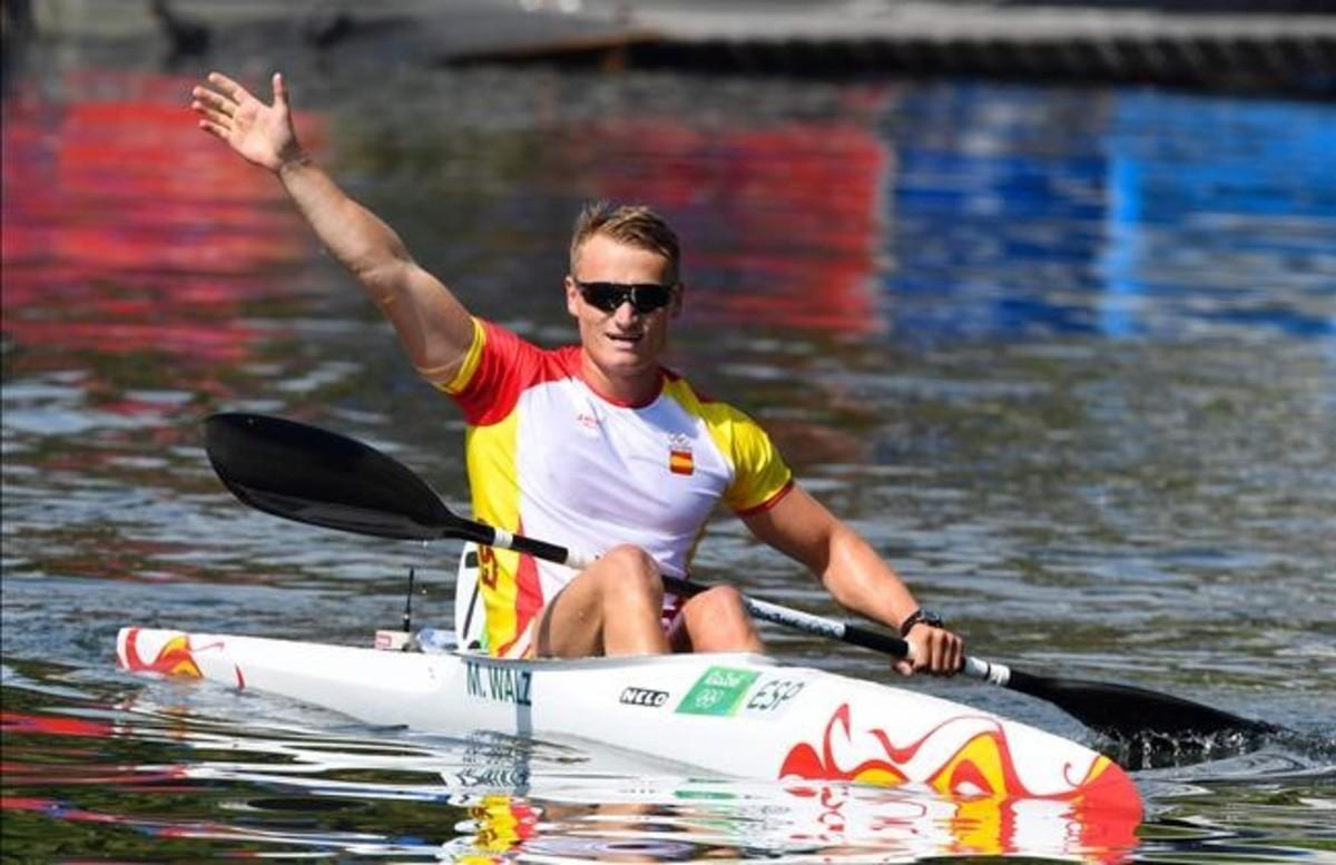 abertran35148982 spain s marcus walz in the men s kayak single  k1  1000m fin160816153543